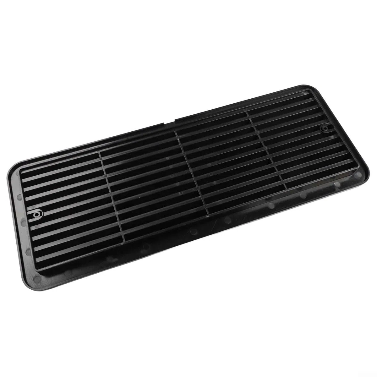 Rejilla de montaje para rejilla de ventilación de nevera de autocaravana, 483 mm x 186 mm, compatible con modelos que utilizan OE 62445480, material ABS, diseño resistente a la intemperie