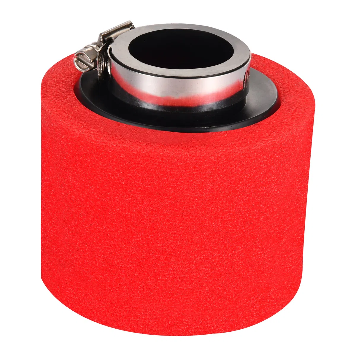 GOOFIT Filtro Aire Esponja Moto 39mm Vertical Universal Pit Bike reemplazo para 49cc 50cc 70cc 90cc 110cc 125cc Motocross Pocket Bike Scooter Quad Rojo