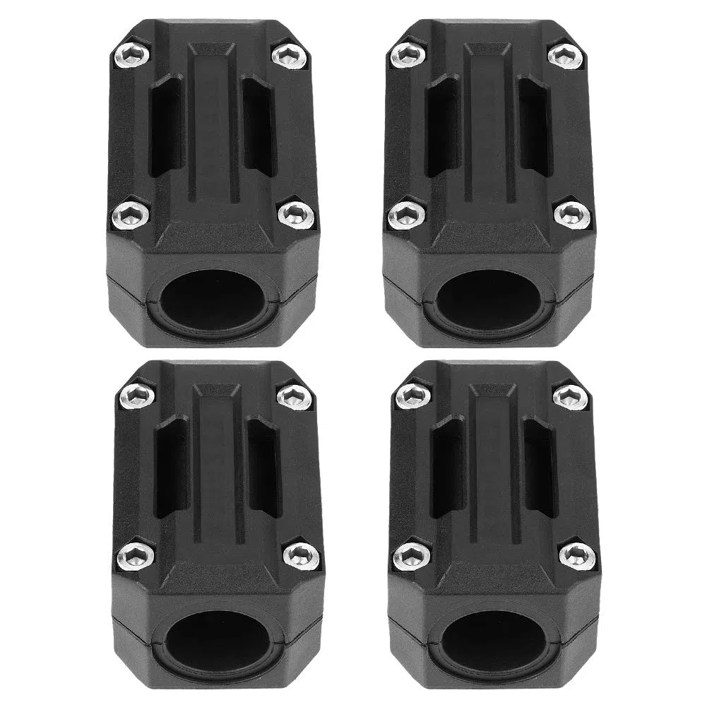 DEWIN Bloque de Parachoques, 2 Pares de Protección de Motor de Motocicleta, Decoración de Protección de Bloque de Parachoques 22/25/28mm Apto para R1200GS R1150GS