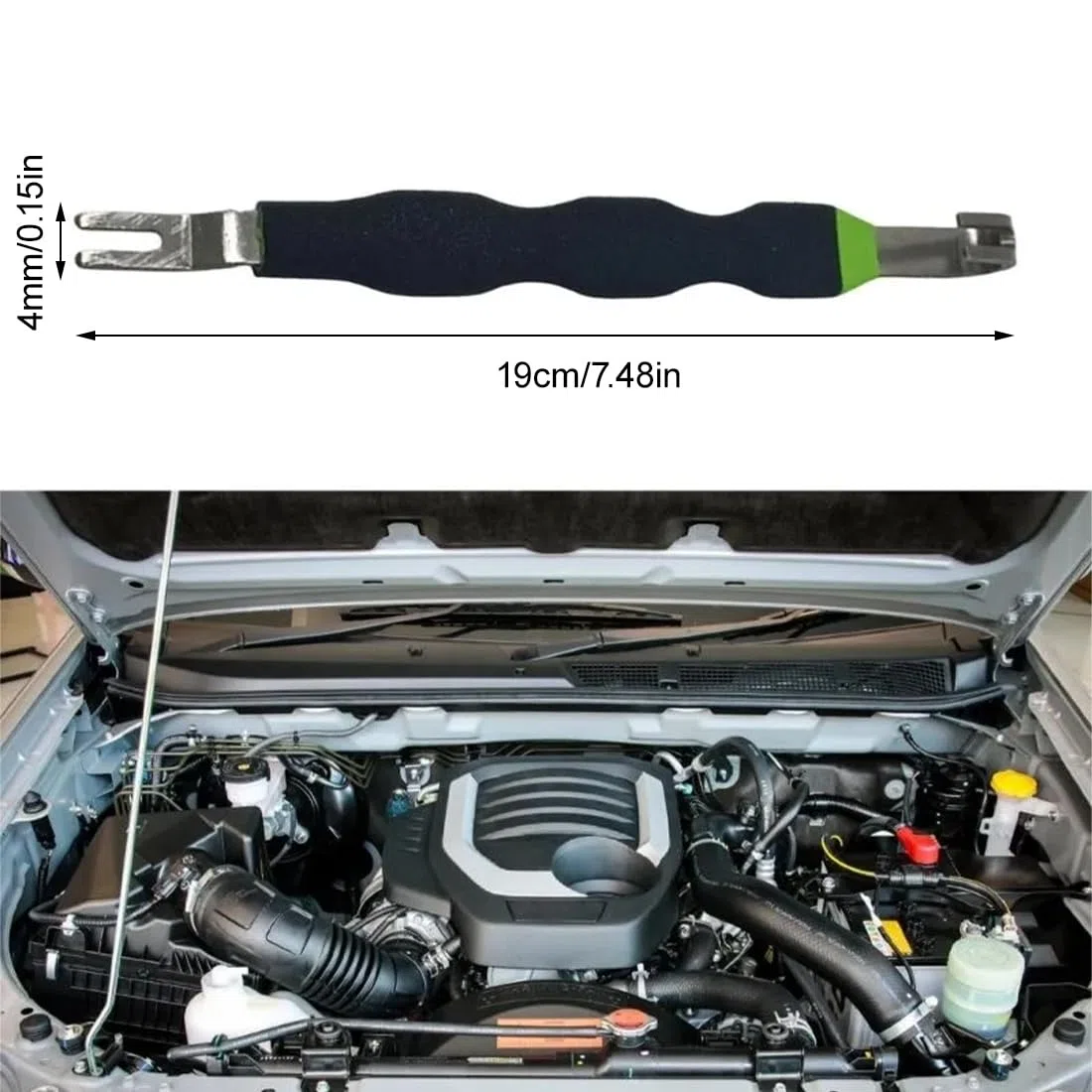 1 Piezas Herramienta Separadora De Conectores Eléctricos, Herramienta Extractora De Terminales Automáticos De Doble Extremo, Para Reparaciones De Automóviles