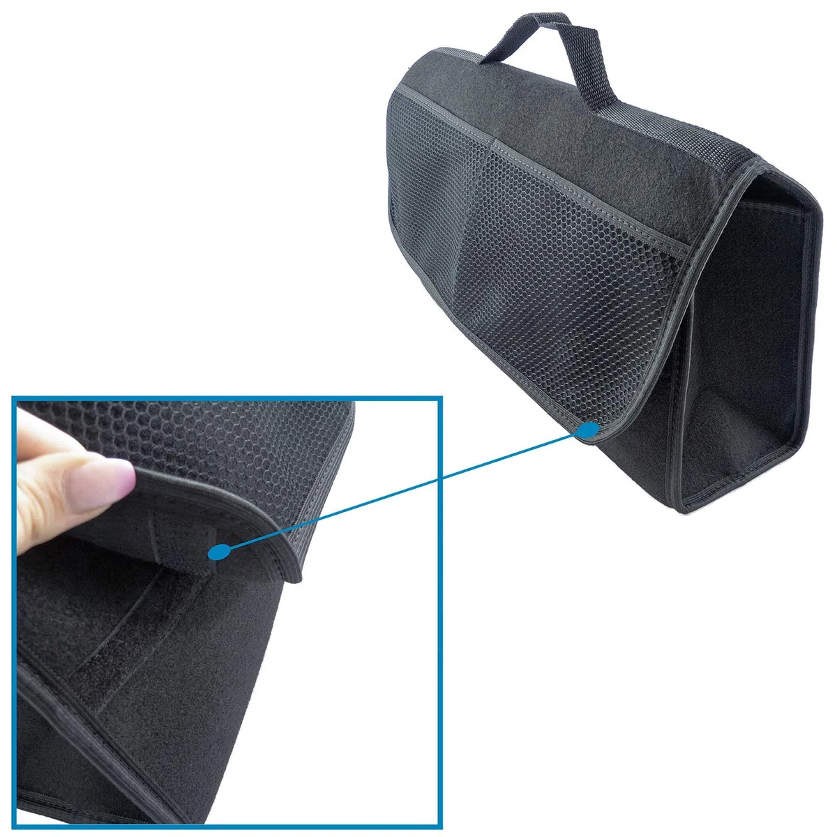 L & P Car Design - Bolsa de almacenamiento para maletero de coche