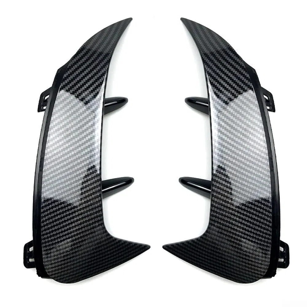 Divisor de alerón de Parachoques Trasero, para Mercedes-Benz Clase A W177 A200 A220 A35 2018-2022 Hatchback, Canards (Carbono)