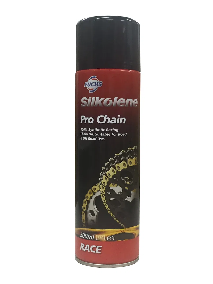Fuchs Silkolene Pro - Lubricante para cadena de motocicleta, quad, BMX, 500 ml