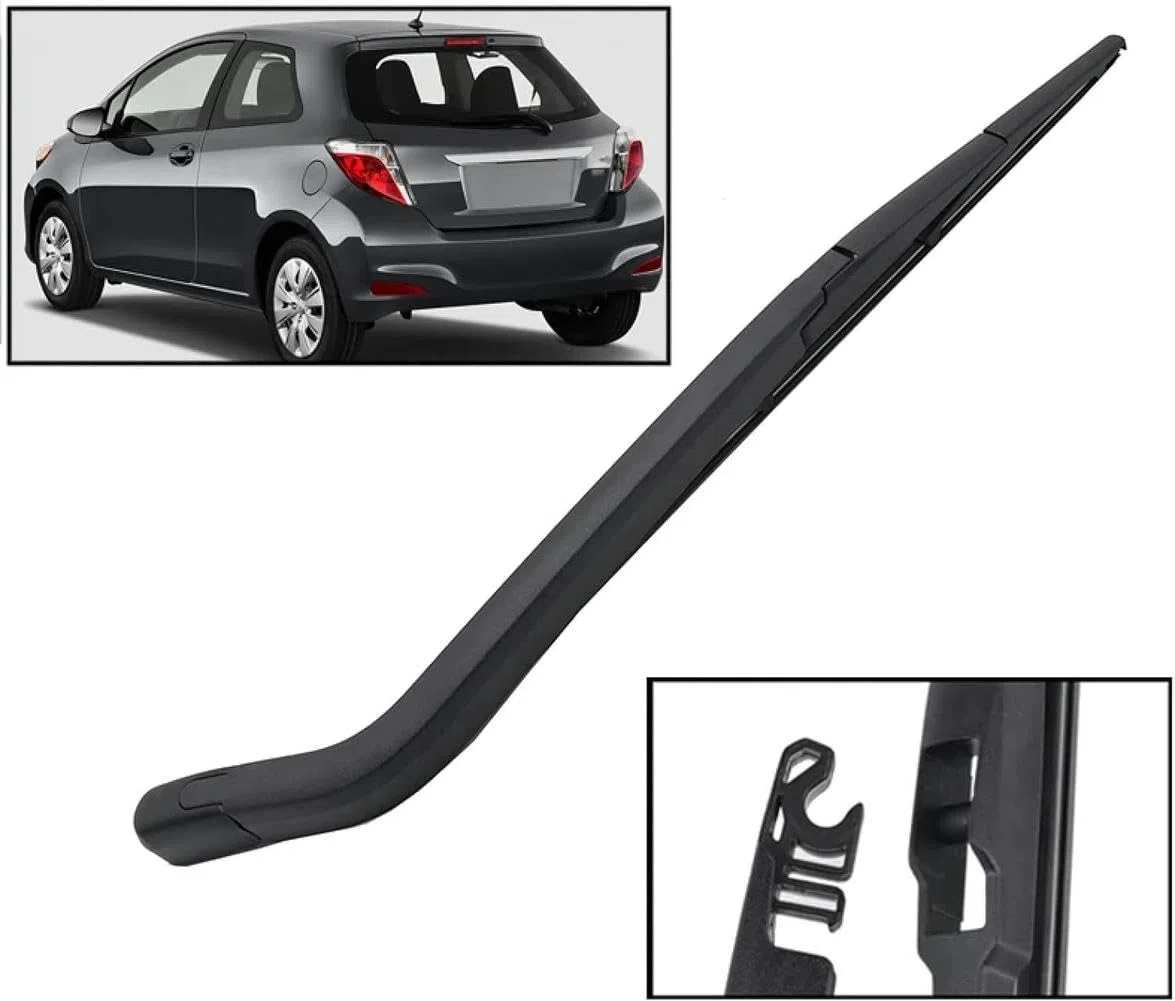 Trasera Escobilla Brazo del Kit Para Toyota Yaris 3. 2011-2019. Juego de Brazo y Hoja de Kit de limpiaparabrisas