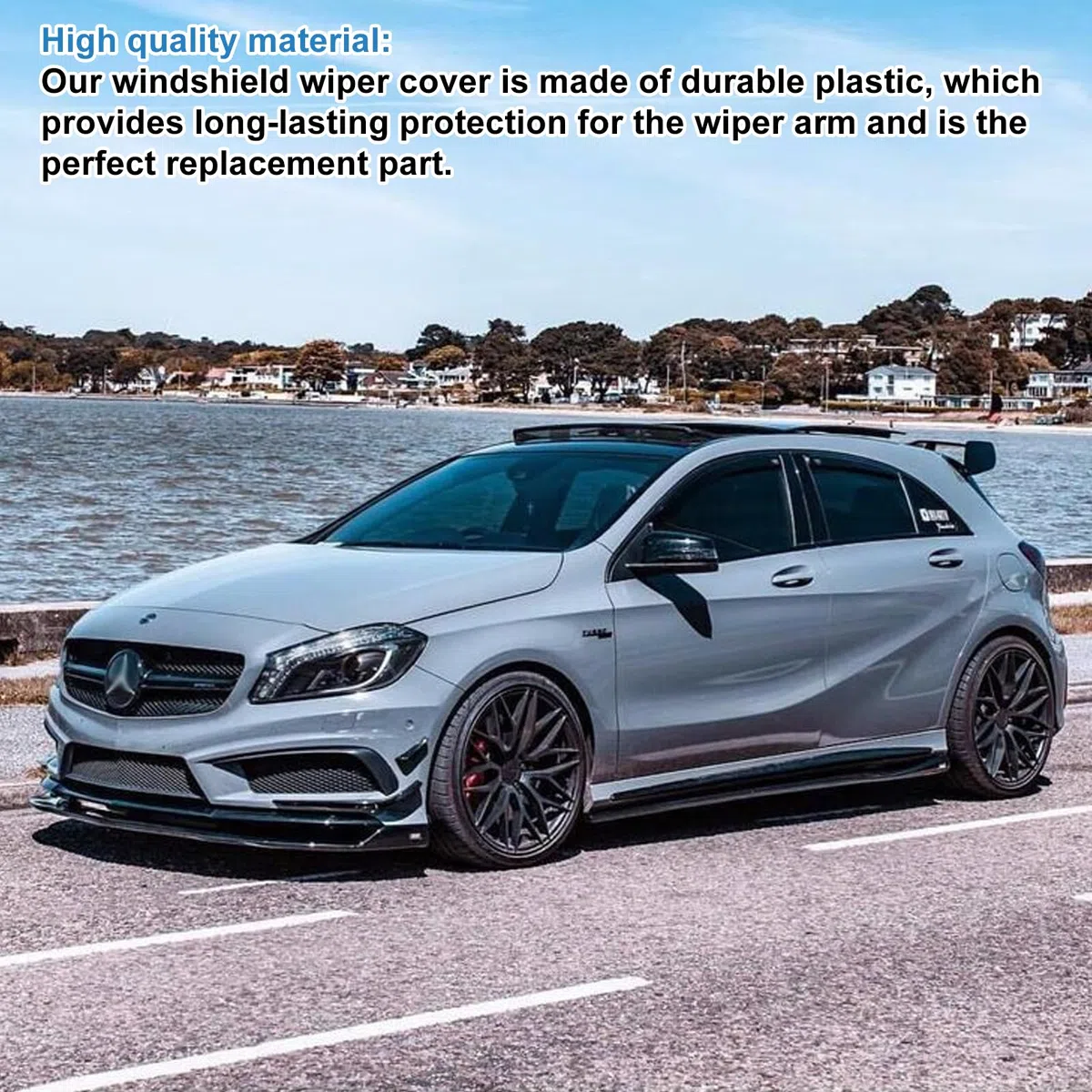 2 unidades de limpiaparabrisas W000050335 Tapa de repuesto para limpiaparabrisas Vito W447 X253 para Mercedes Benz A B C E Clase W176 W246 W205 W213