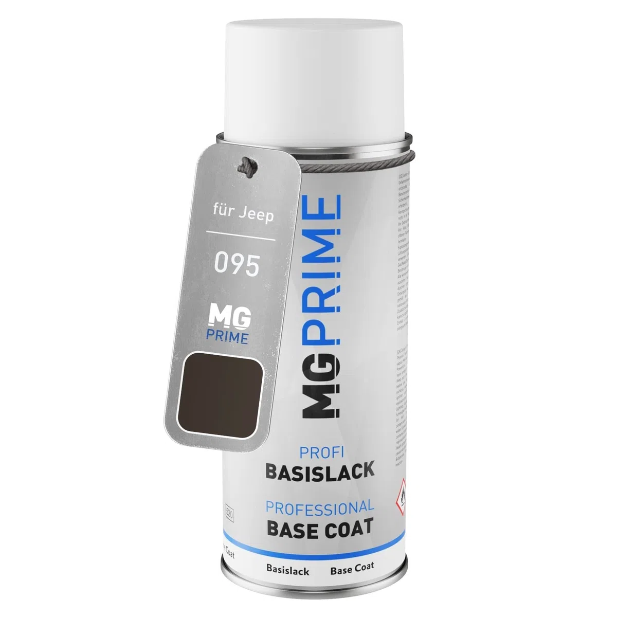 MG PRIME Pintura automotriz Bote de spray para Jeep 095 Granite Crystal Metallic Pintura base aerosol 400 ml