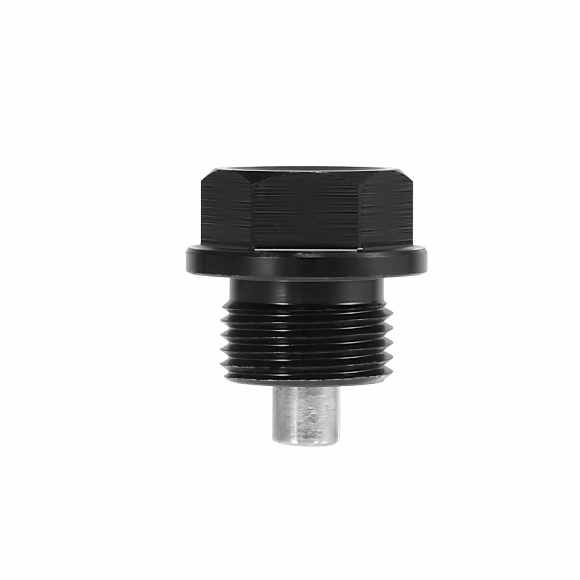 X AUTOHAUX 1 Juego M18 x 1,5 Tornillo Magnético Aceite Drenaje Tapón Sumidero Drenaje Tuerca Negro