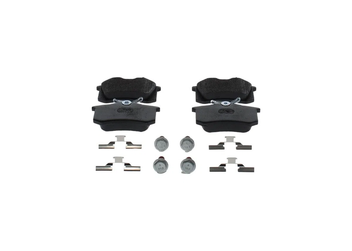 Bosch BP2674 Pastillas de freno - Eje trasero - certificación ECE-R90 - 1 juego de 4 pastillas