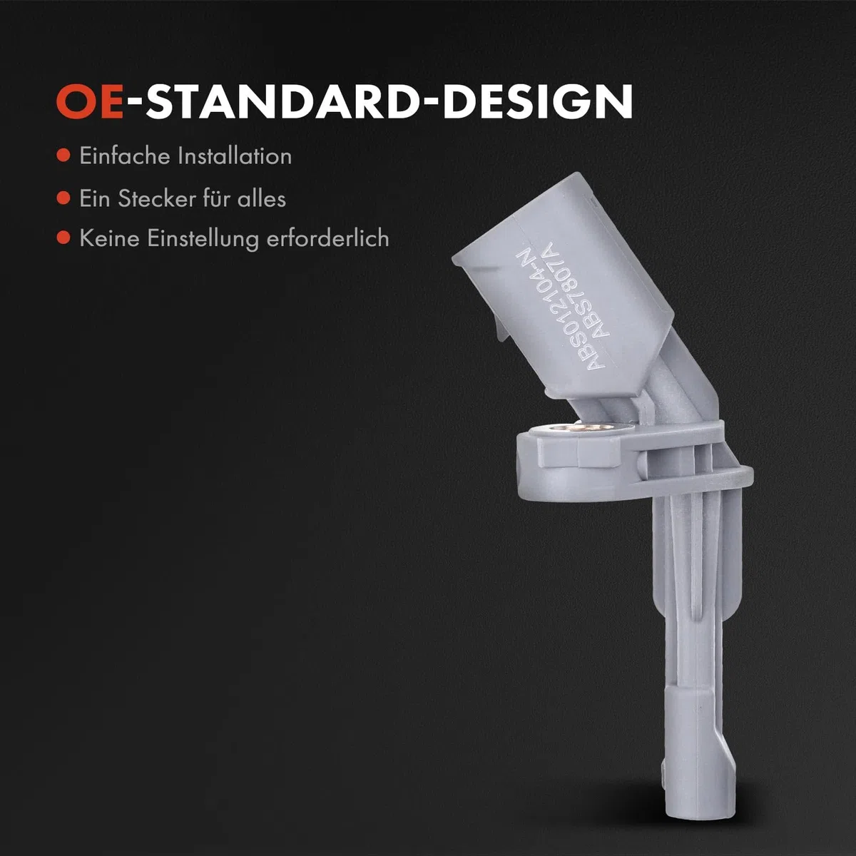 Frankberg 2x Sensor de velocidad ABS 2 Polos Compatible con T.o.u.r.a.n 1T3 T.i.g.u.a.n 5N Q3 8UB 8UG T.o.u.r.a.n 1T1 1T2 P.a.s.s.a.t Variantee 365 Replace# 1K0927807A