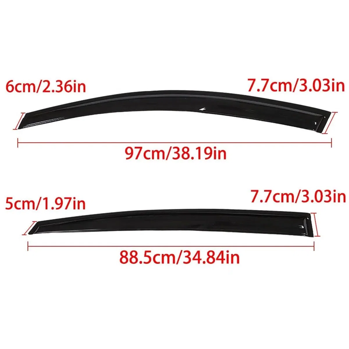 Deflector Viento ventanilla 4 Uds Visera De Ventana Lateral Parasol Protectores Lluvia Y Sol Deflector para Optima K5 2011 2012 2013 2014 2015