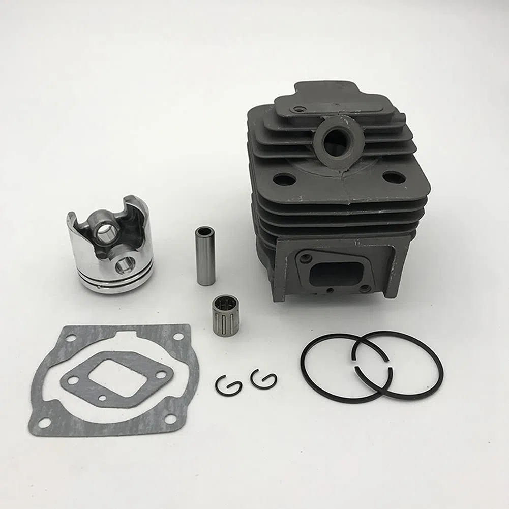 40MM 52CC Cilindro Conjunto 1E40F-5 40-5 BG520 CG520 CG520 Montaje Pistón Set Anillo Pin Clip Trimmer Piezas Construcción