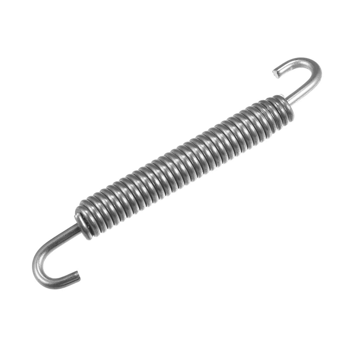 A ABSOPRO 4uds Tubo Escape Resorte para Motocicletas 80mm 3.15" Plateado Tono