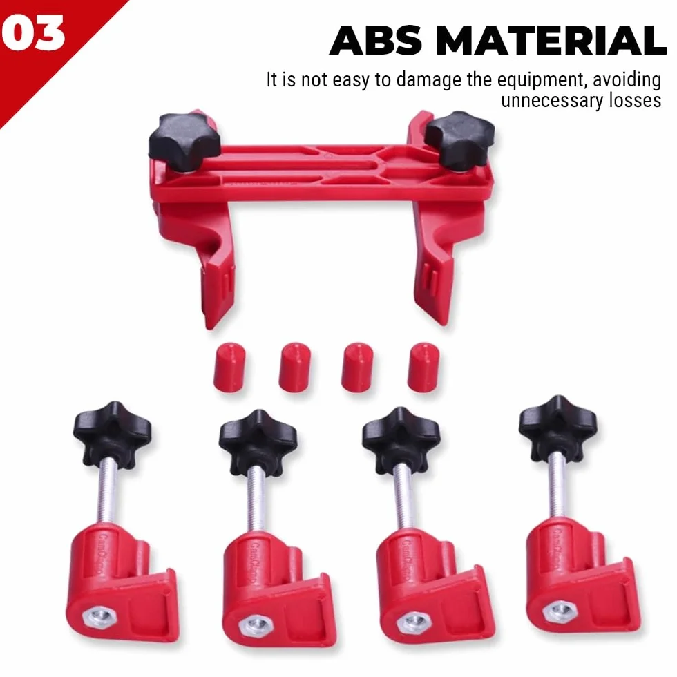 Herramienta Bloqueo Arbol de Levas, 9 Pcs Kit Calado Distribución Universal, Bloqueo Polea, para Tensor Correa Auxiliar