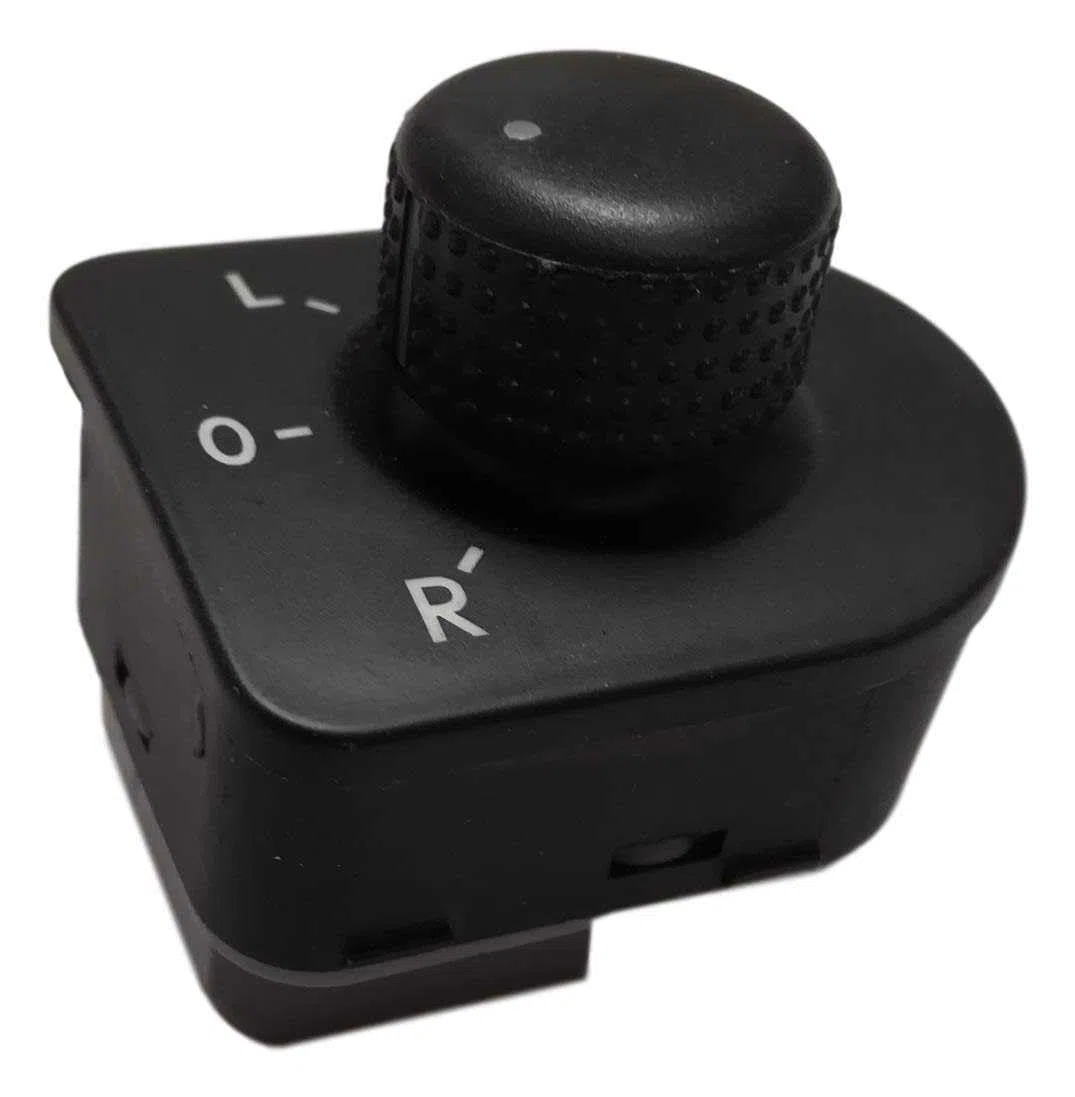 Twowinds - Mando Espejo Retrovisor 1J1959565D Compatible con VW Bora Golf 4 - Puerta Delantera Izquierda (lado conductor) - Interruptor Espejo Lateral