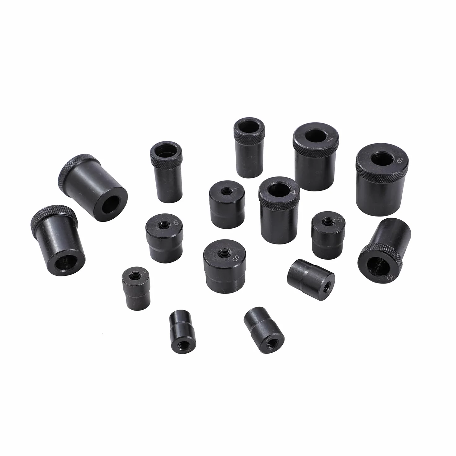 KATSU Kit Universal de Herramientas de Alineación de Embrague 17 Piezas para Volante Orificio Piloto y Alineador de Centrado de la Placa Impulsora del Embrague 450752