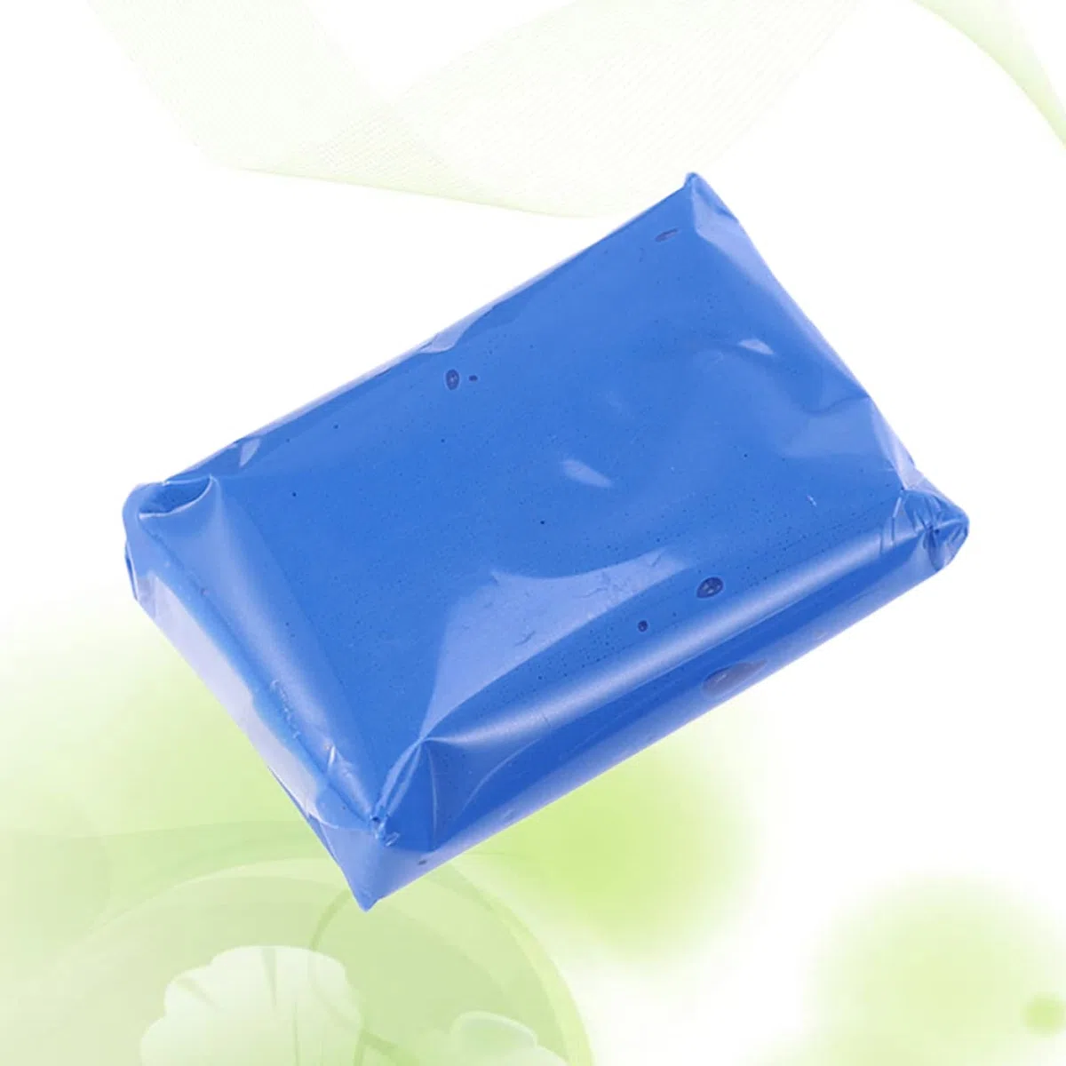 Barra de Arcilla Limpiadora para Coche Azul, Fácil de Deformar y Ecológica, Material Polimérico de 100g para Limpieza y Detallado Exterior