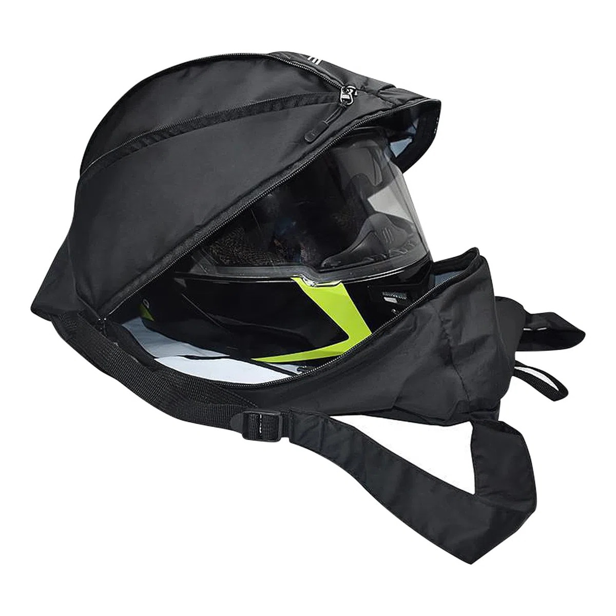 Genérico Mochila Impermeable para Casco y Laptop, Extensible, 20-35L, Resistente al Agua, Portátil