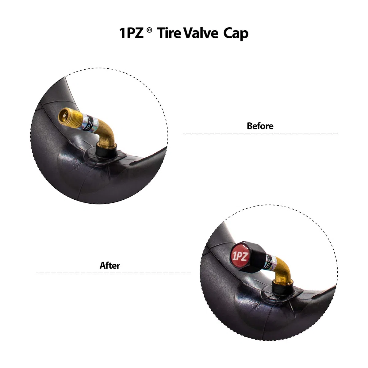 1PZ WMP-5RG Neumático y cámara de aire 10 pulgadas 10 x 2/2.125 para Patinete Eléctrico, silla da paseo, Cochecito Bebé - para Ruedas de 10 pulgadas
