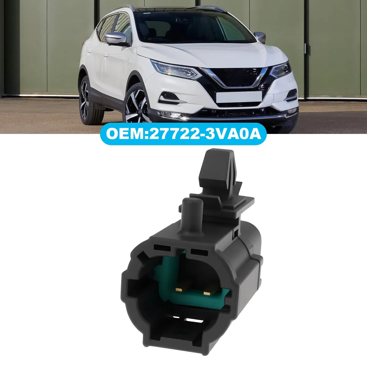 The Lord of the Tools Sensor de Temperatura del Aire del Coche 27722-3VA0A Compatible con Nissan Altima 2007-2020 Compatible con Infiniti QX50