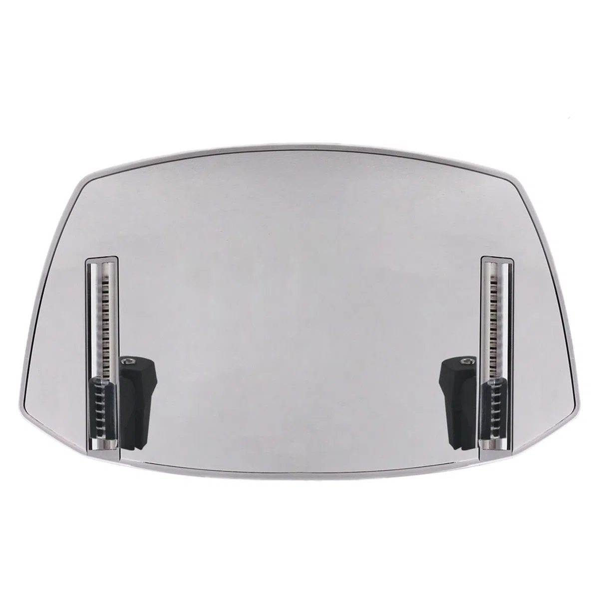 Parabrisas para motocicleta: protector de parabrisas, parabrisas delantero elevado de 300 g, de flujo de aire universal, protector contra la intemperie | Accesorio de modificación portátil para