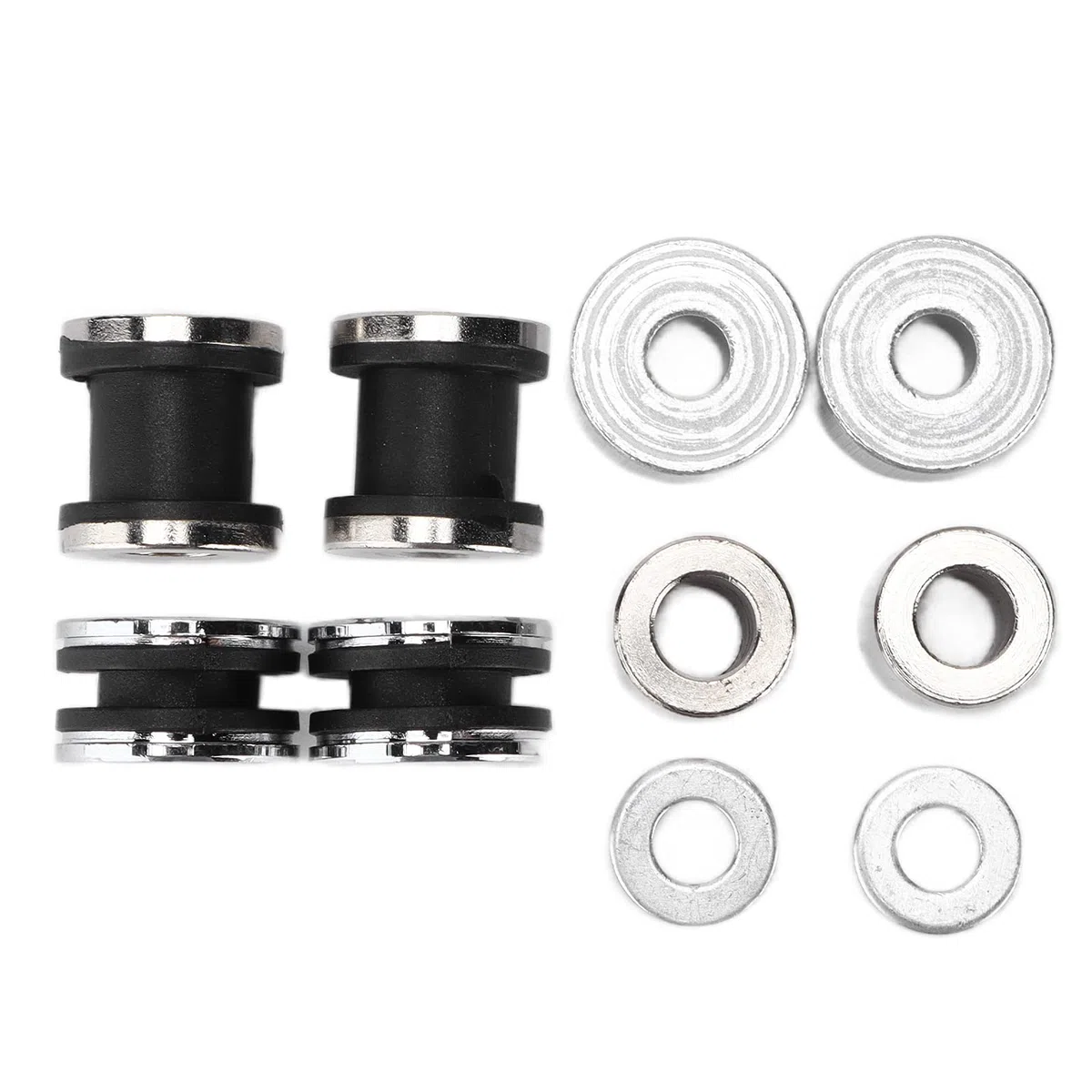 Sissy Bar Docking Hardware Kit | Lanzamiento rápido Desmontable para Touring 1997-2008 | Reemplazo de Piezas de Motocicleta | Sin instalación de perforación