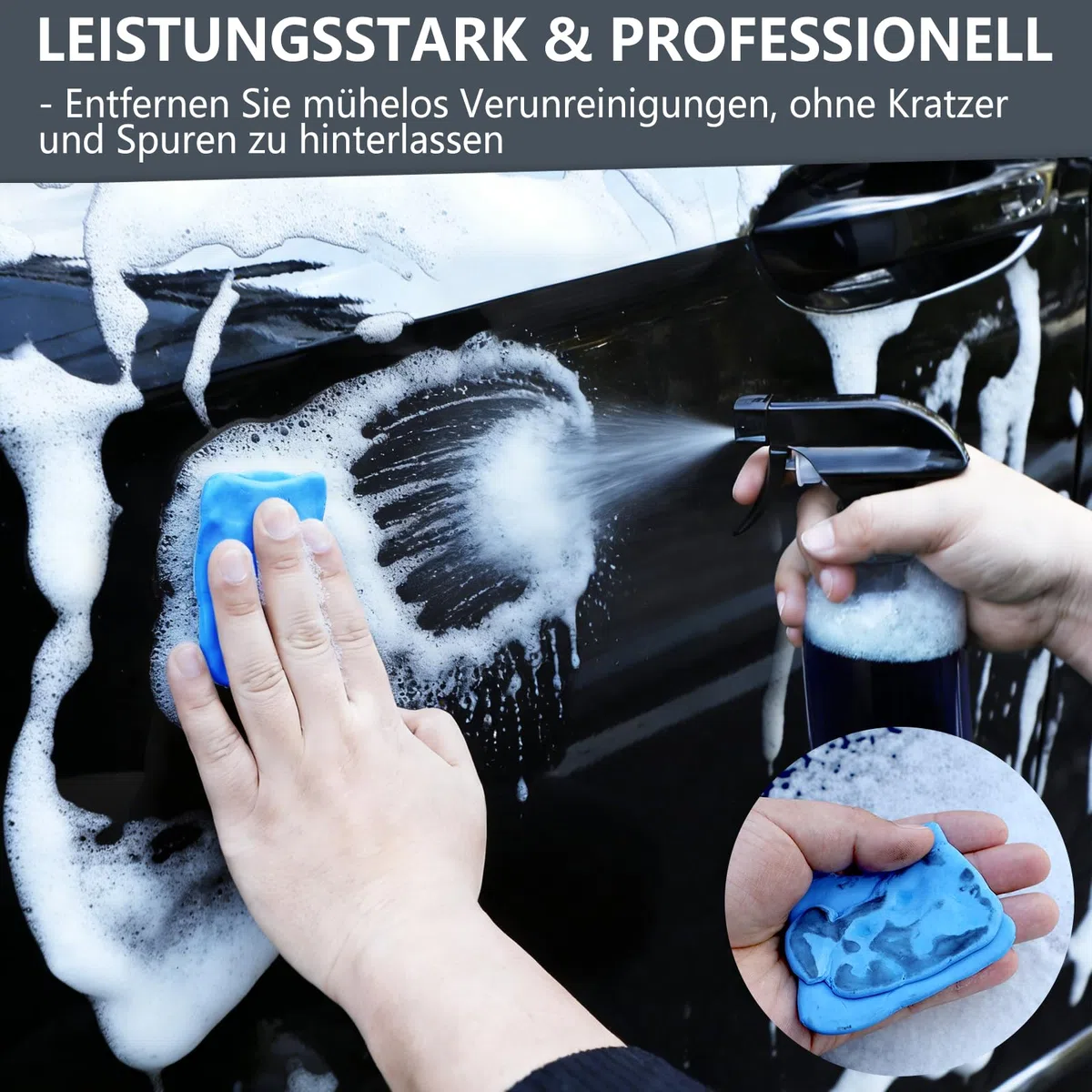 Juego de plastilina de limpieza para coche, plastilina de limpieza de pintura, brillo profundo para tu pintura, barra de arcilla para coche, plastilina para pintura de coche, plastilina pulidora
