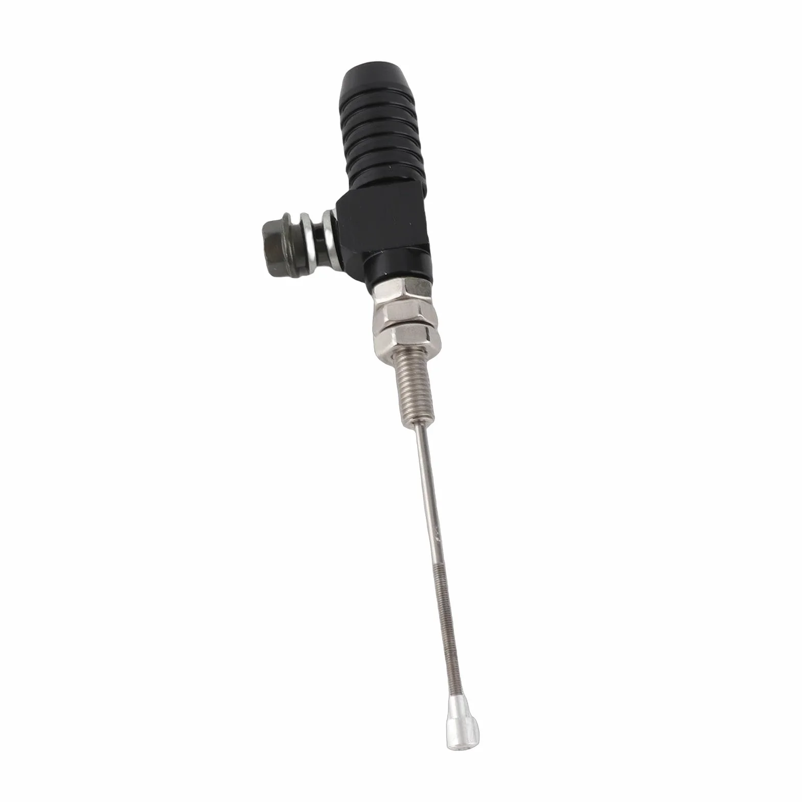 M10x1.25mm Motocicleta Universal Embrague Hidráulico Cilindro Maestro Varilla de Freno Bomba Azul(negro)