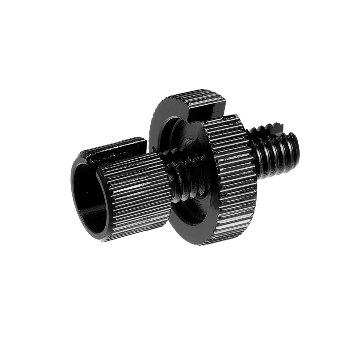 X AUTOHAUX 4uds M8 Freno Embrague Cable Línea Ajustador Tornillo Negro Plateado Tono