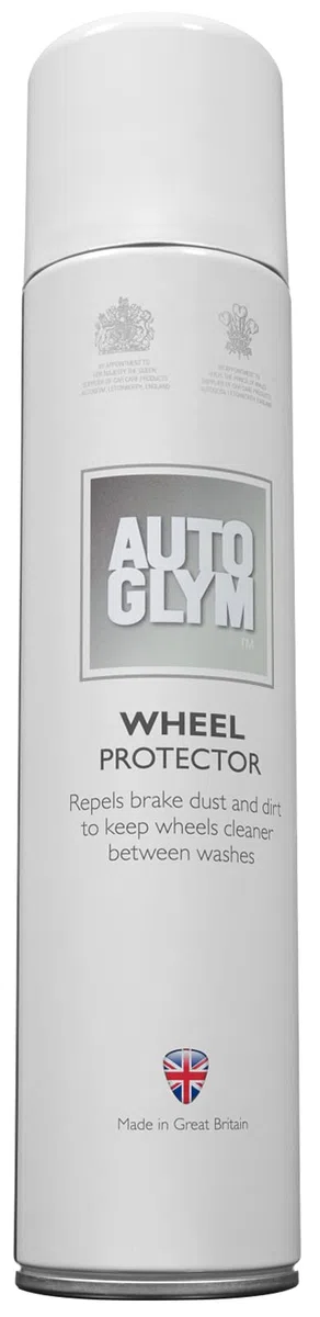 AutoGlym El Spray para Ruedas de Coche CREA una Barrera súper hidrofóbica y Duradera para minimizar la adherencia del Polvo de Freno, Protector de Rueda de 300 ml