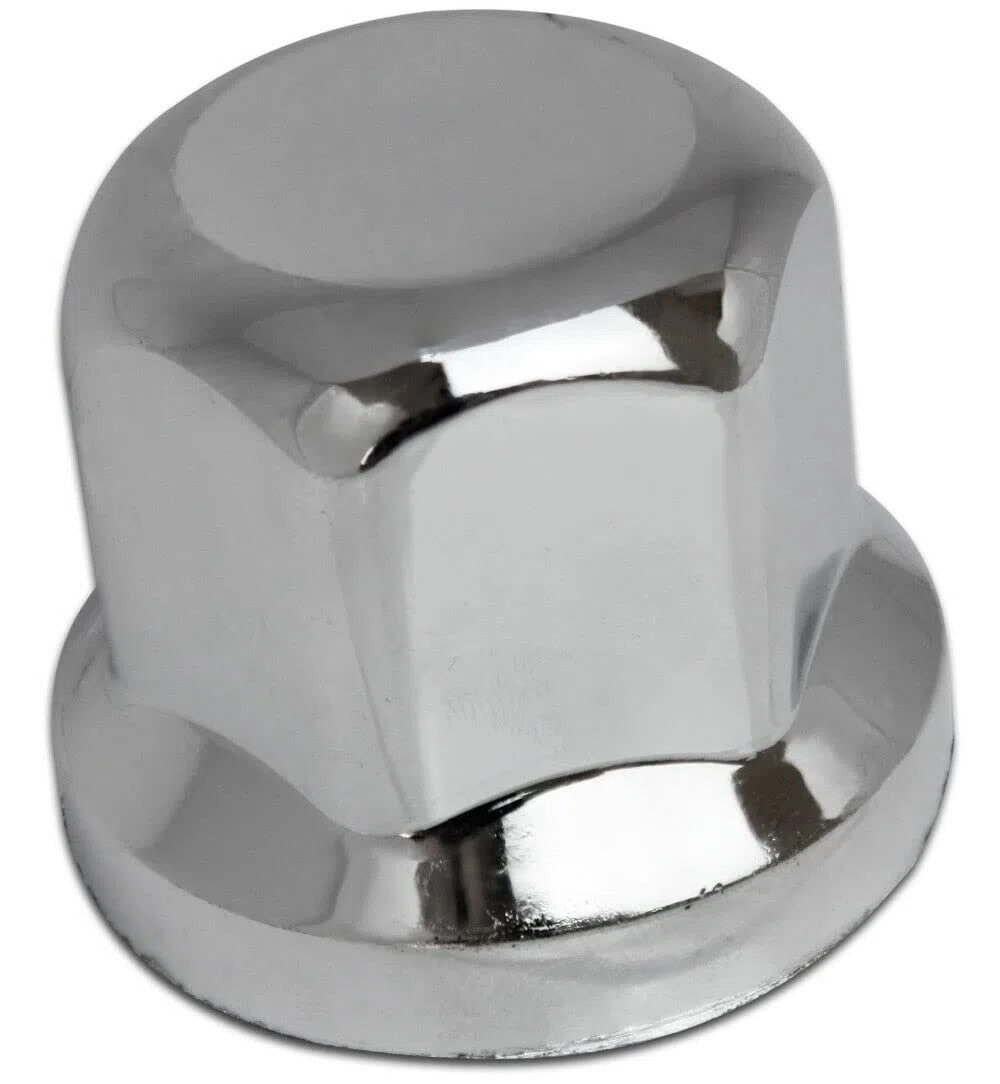20 unidades de cubiertas de tuerca de rueda de 32 mm de plástico con aspecto de cromo para camión, remolque, autobús, coche, vehículo LKW