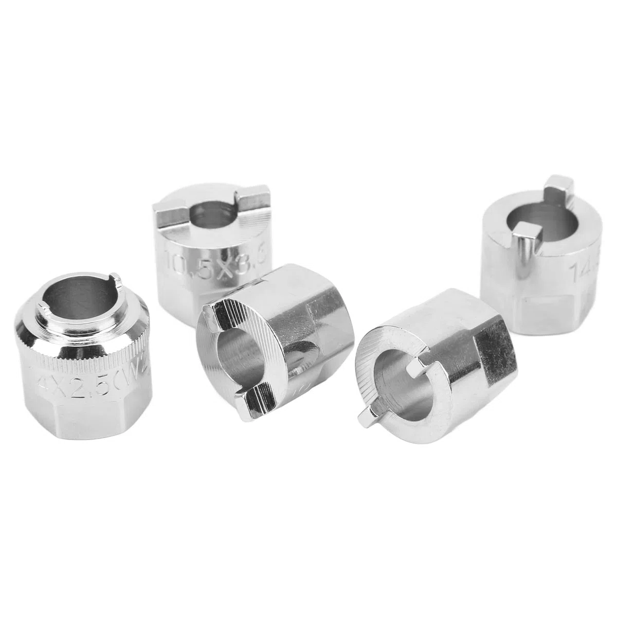 Qiilu Herramienta de Dado de Tuerca de Puntal para Clase C W203 W209 CLK 5pcs Suspensión Delantera Strut Nut Socket Tool Set