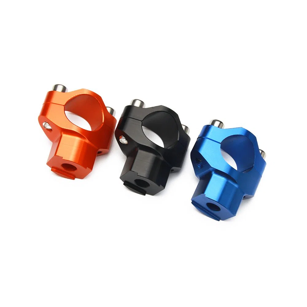 Abrazadera 28mm,CNC Aluminio Elevador Manillar Alzas Manillar para 125-530 SX SXF EXC EXCF XCW XCFW 2000-2016 Naranja