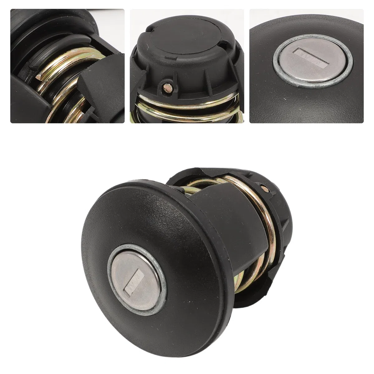 Cerradura con llave para tapa de depósito de combustible para Uno Panda Kasten 126 Elegant Cinquecento 5899119 46576969