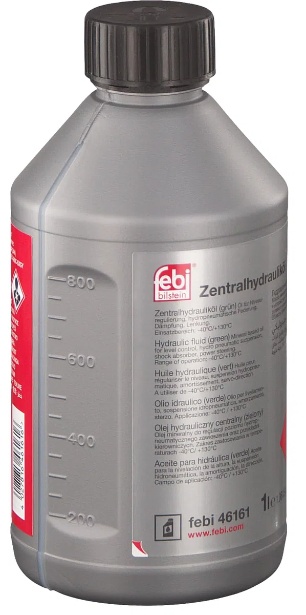 FEBI BILSTEIN 46161 Aceite hidráulico para hidráulica Central, dirección asistida y Control de Nivel (Verde), 1 litro