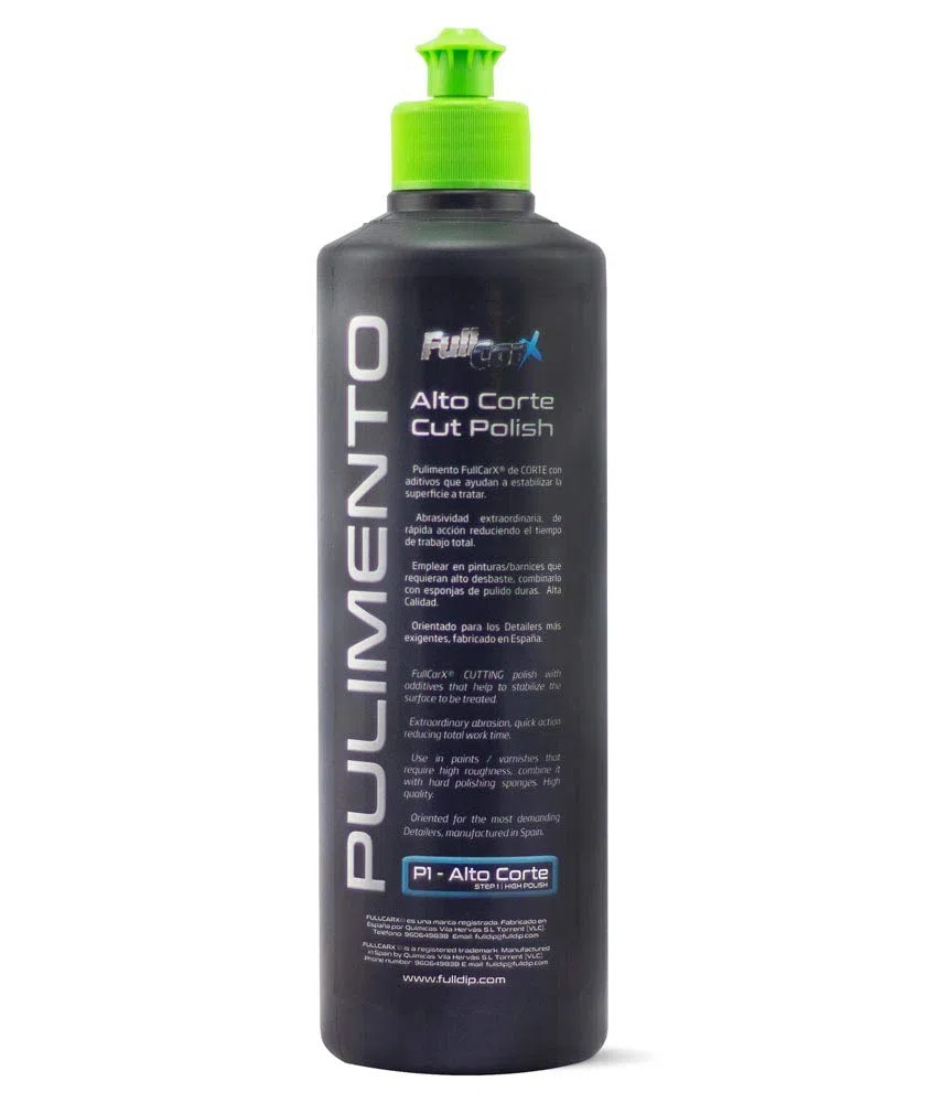 FullCarX Pulimento Alto Corte (High Cut) FCX® 500ml