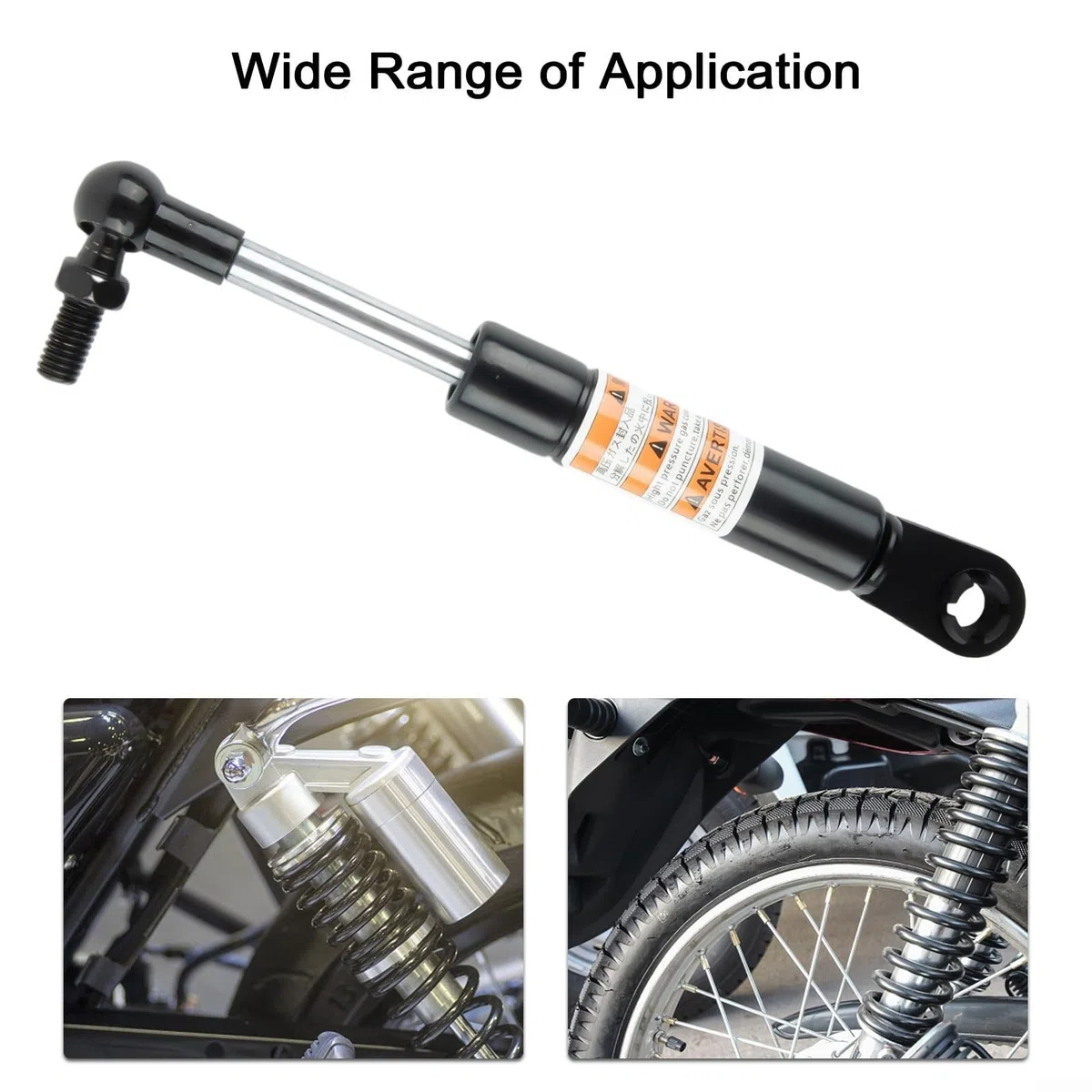 Repuesto para T-MAX 500/T-MAX 530, 2 puntales de elevación de motocicleta, amortiguadores de aluminio para motocicleta, amortiguadores