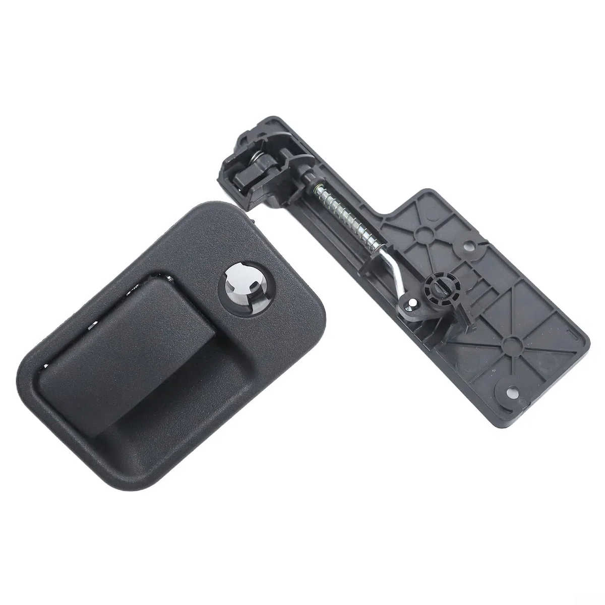 Manija de la guantera para, 1H6857147 Guantera Compartimiento de Bloqueo de la Caja de la Manija para Golf MK3 para VENTO 1991-1999 Mantener las Manos Interior