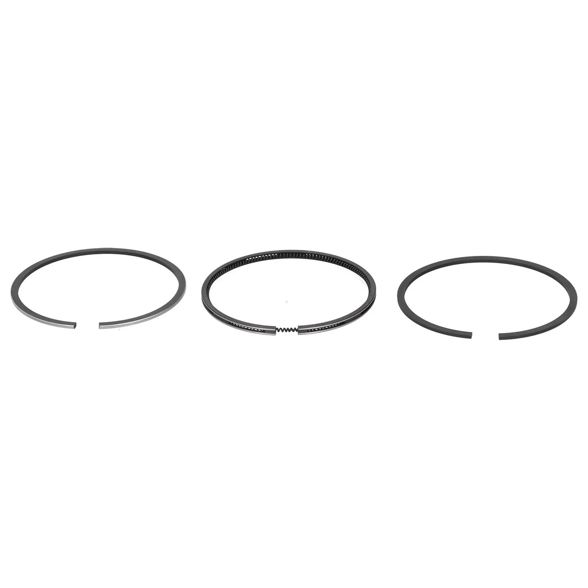 Kit de Anillo de Pistón de 86 mm Reemplazo de Piezas de Anillo de Pistón del Generador Diésel 186F 186FA Anillos de Pistón de Gran Calibre para Scooter de Motor Vertical