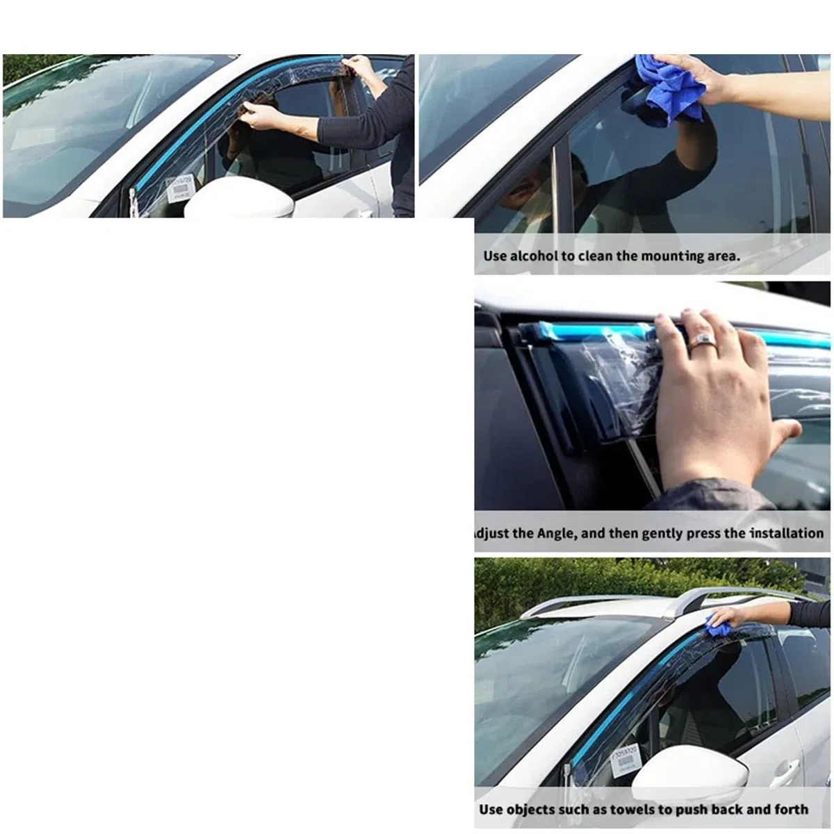 Deflector Viento ventanilla para Liana 2001-2018 Visera de la Ventana del Coche toldo refugios Parabrisas Lateral Lluvia Parasol Accesorios automóvil(S-01)