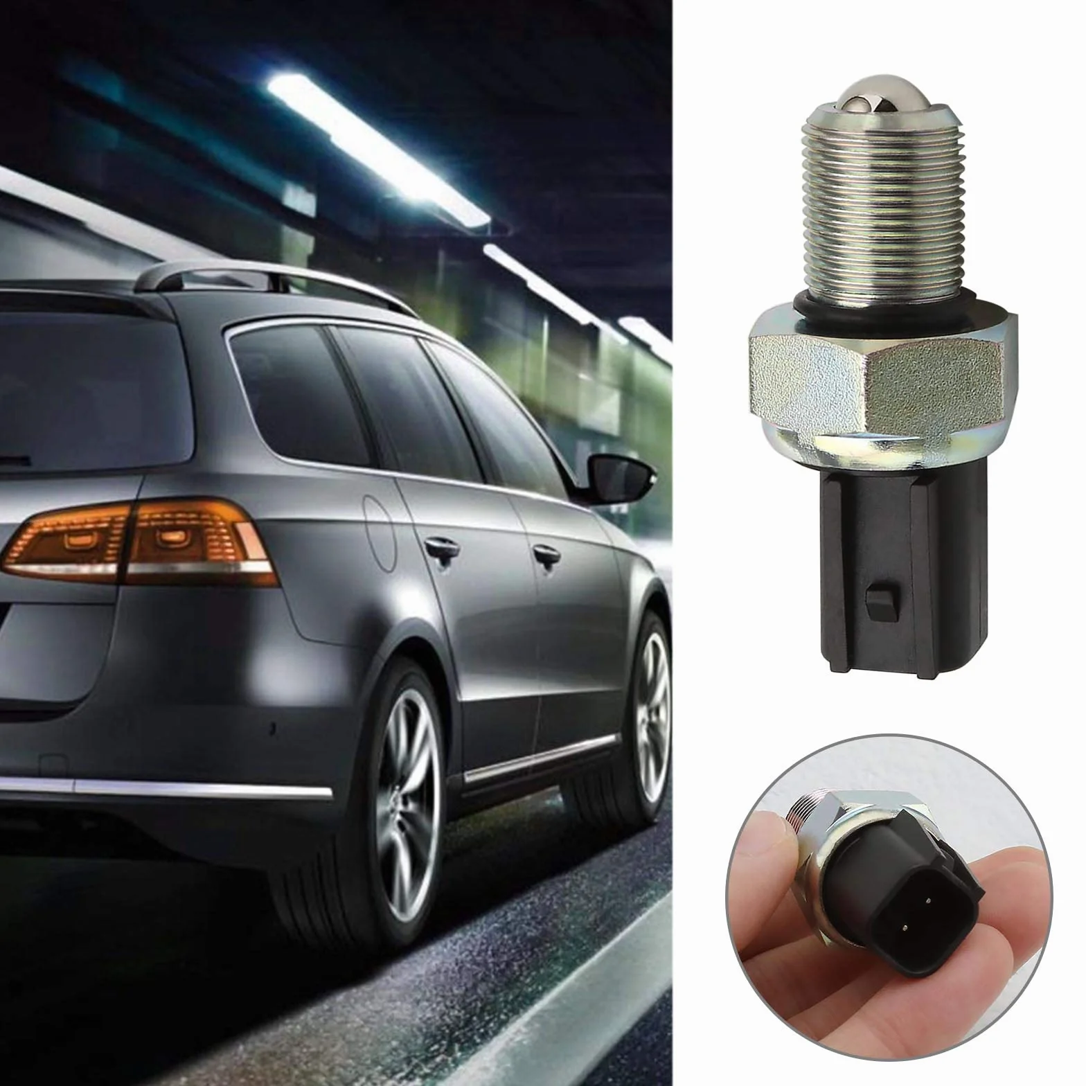 OTOTEC Interruptor de luz de marcha atrás para coche 4526441 1461586 4C1T15520AB CM5T15520CA 1805256 Compatible con Ford Transit MK6 MK7