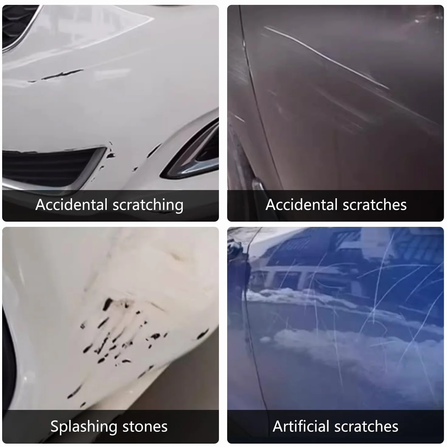 TOPABYTE Bolígrafo de Pintura para Retocar para Tesla Model Y X S 3 Highland Reparación de Pintura para Carrocería Pinturas para Retoques de Carrocerías para Propietarios de Tesla (Pearl White)-PPSW