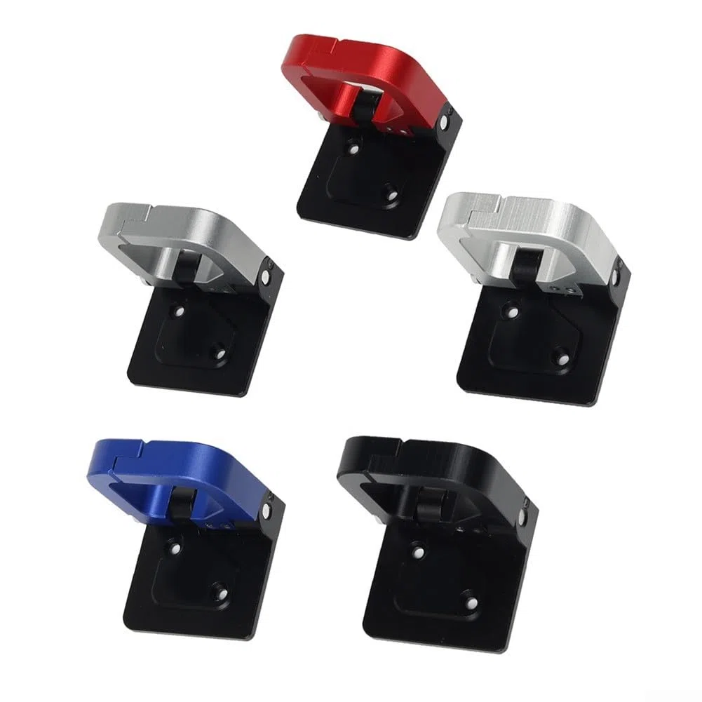 Gancho delantero para motocicletas en aleación de aluminio, diseñado para adaptarse a SH125/150 y SHmode125, fijación de carga fiable y larga durabilidad (titanio)