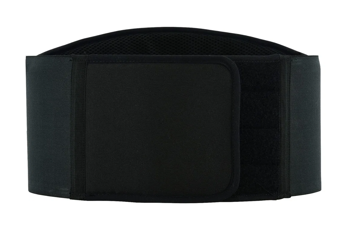 Blackwild - Cinturón lumbar para moto, con estabilización efectiva, para hombre y mujer, color gris fluorescente