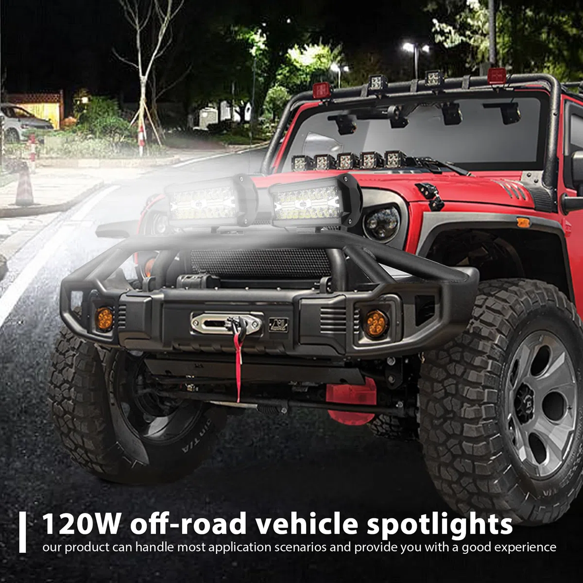 Vegena 2pcs Faro Trabajo LED, Focos De Coche 12v Foco LED, 240w Faros Auxiliares De Moto, Focos Led Trabajo Tractor Foco De Trabajo LED IP67 Para Automóviles, UTV, ATV, Camiones, Motos, Barco