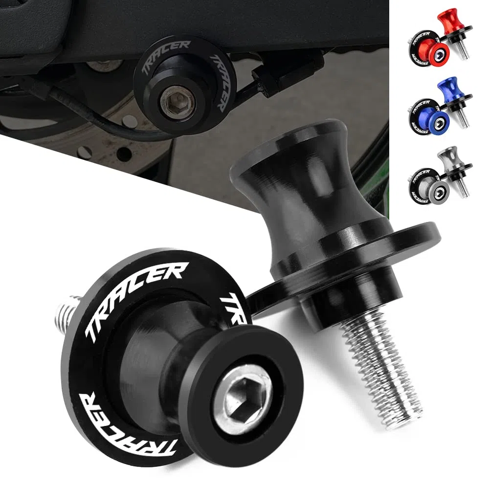 Moto Basculante Bobina de Deslizadores Tornillo del Soporte M6 6mm CNC Aluminio paraTracer 900GT Tracer 700GT Tracer 7GT Tracer 9GT TRACER7 MT09Tracer
