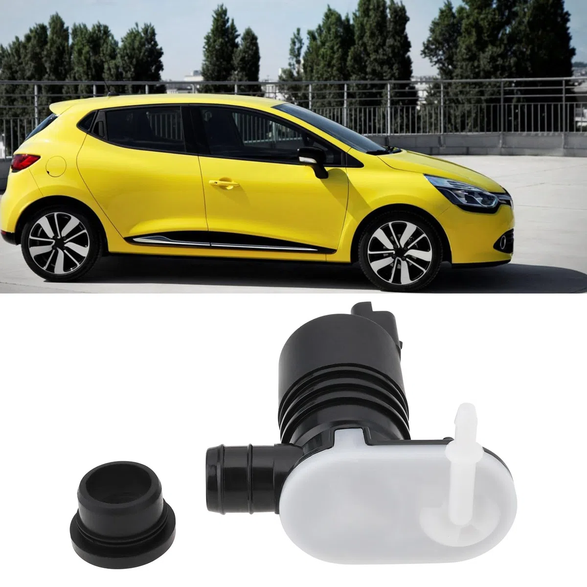 The Lord of the Tools 1 pieza de repuesto para bomba de limpiaparabrisas 289209776R compatible con Renault Kadjar 2015-2024 compatible con Renault Clio V 2019-2021