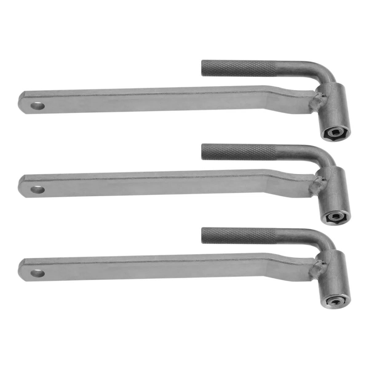 ECSiNG 3 Uds Herramienta de Ajuste de Válvula de Motor 8mm 9mm 10mm Hexágono 3,1mm 3mm 3,5mm Agujero Cuadrado Llave de Tornillo de Motor de Motocicleta Herramienta de Válvula