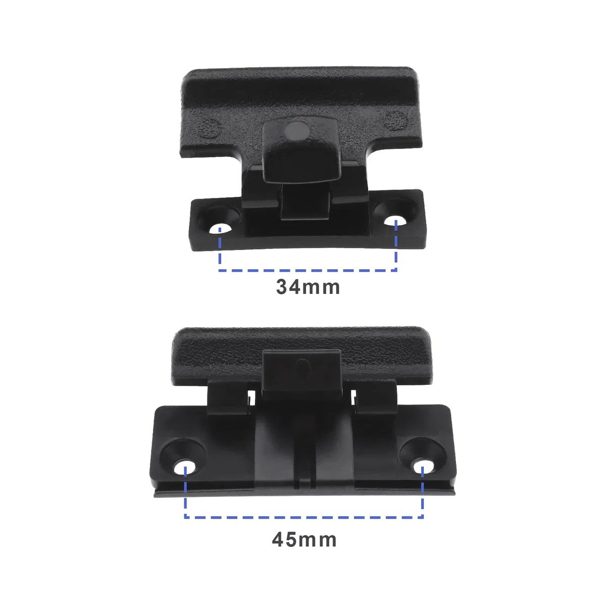 2 Piezas de Repuesto Superior Inferior del Reposabrazos de La Consola Central MR532555 MR532556 Compatible con Mitsubishi Pajero V73 V75 V77 V93 V97 Montero Plástico