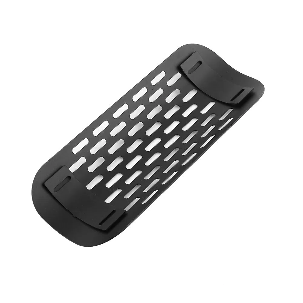 Escape de motocicleta, Yosoo Silenciador Protector de Calor Universal con 2 Abrazaderas de Montaje Ajustables(Negro) escudo térmico de escape protector escape dr