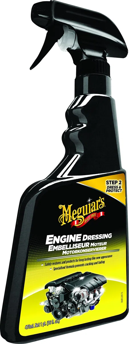 Meguiar's G17316EU Engine Dressing - Abrillantador de motor, 450 ml.